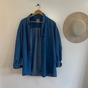 Vintage Dickies Denim Bottom Down